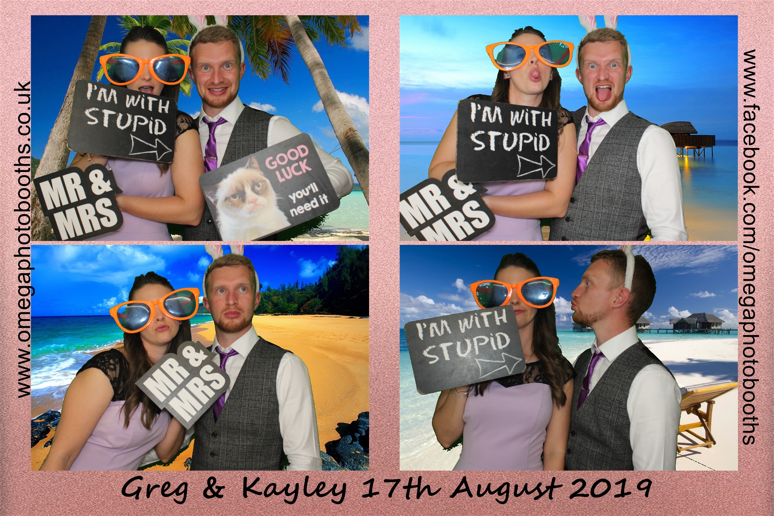Greg & Kayley's Wedding | View more photos from the event at gallery.omegaphotobooths.co.uk/u/Omega-Photobooths/Greg-Kayleys-Wedding